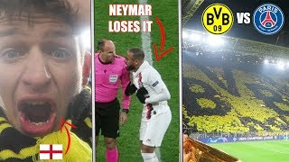 ENGLISH FAN EXPERIENCES DORTMUND vs PSG ATMOSPHERE  HÅLAND [upl. by Eram472]