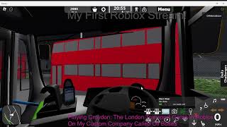 Playing Croydon The London Transport Game On My Company Called Oli Buses [upl. by Gardal]