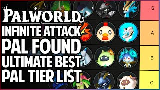 Palworld  The True BEST Pal Tier List  All MOST POWERFUL Pals Ranked amp More [upl. by Oirasor734]