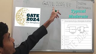 GATE Electrical Engineering EE 2024 Question No 25 Digital Electronics detailed solution [upl. by Fraze]