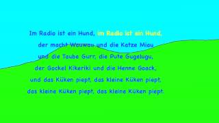 Das kleine Küken piept KARAOKE Lyrics Text Instrumental HD Küken Lied Il Pulcino Pio [upl. by Ellynn800]