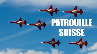 THE PATROUILLE SUISSE  Aerobatics Display  AIRPOWER22 [upl. by Octavian454]