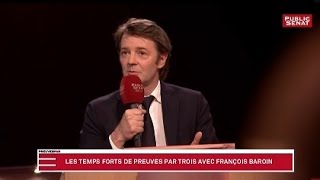 Invité  François Baroin  Preuves par 3  Le Best of 31052016 [upl. by Anialem105]