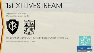 Illingworth St Marys CC 1st XI v Sowerby Bridge Church Institute CC 1st XI [upl. by Tanner702]