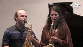 Saxophone Masterclass for Classical Saxophone in Laubach  supported by SELMER Paris [upl. by Naujled279]