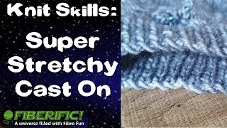 Super Stretchy Knit Cast On [upl. by Gent754]