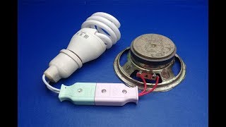 Electric Science Free Energy Using Speaker Magnet 100 New Ideas For 2019 At home [upl. by Redleh]