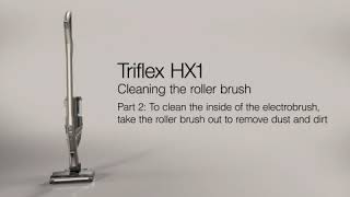 Miele Triflex HX1  Cleaning the roller brush part 2 [upl. by Choong855]