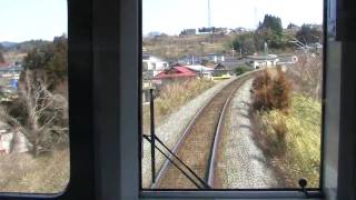 HD前面展望気仙沼線 歌津→大谷海岸 CabviewPart of Kesennuma Line [upl. by Orestes]