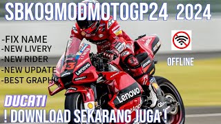 DOWNLOAD  GAME MOTOGP 24 SBK 09 2024 ppsspp ukuran kecil Grafik HD [upl. by Ahtael658]