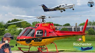 Very Close Traffic at Rochester Airport Kent [upl. by Estas]