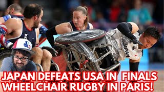 Japan WINS GOLD at WHEELCHAIR RUGBY Paralympics [upl. by Kaitlyn]