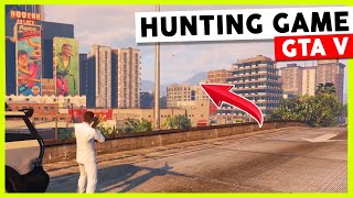 IK MOEST ZOEKEN EN DAT IS MOEILIJK GTA V Hunting Game [upl. by Yeslehc]