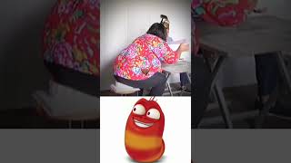 oi oi oi red larva meme bombastic shorts viral trending funny memes [upl. by Nomed126]