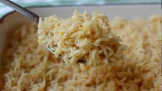 Classic Rice Pilaf  How to Make Perfect Rice [upl. by Ruelu]