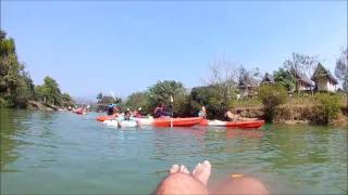 Tubing in vang vieng [upl. by Ttenaj603]