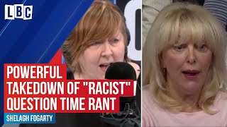 Shelagh Fogartys powerful takedown of quotracistquot Question Time rant [upl. by Ahsuat]