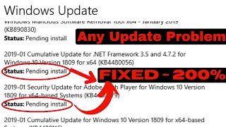 How to Fix Windows Update FailStuckErrorRetry Issues [upl. by Clayton]