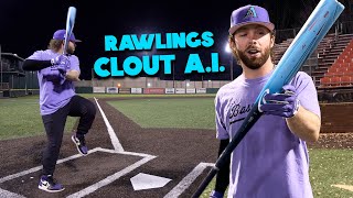 Hitting with the 2024 Rawlings CLOUT AI  BBCOR Baseball Bat Review vs Rawlings Icon amp LS Atlas [upl. by Hairas164]