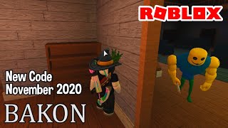 Roblox Bakon New amp Working Codes November 2020 [upl. by Iona767]