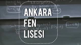 Ankara Fen Lisesi 1 dk’da tanıtım [upl. by Graeme]