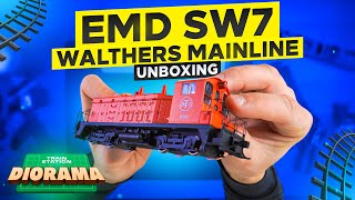 Unboxing EMD SW7  Walthers Mainline [upl. by Chaddie]