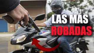 TOP 10 de las motos más robadas en Colombia 😮  Te sorprenderá [upl. by Akeim]