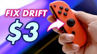 How I fixed my Joycon Drift for 3 [upl. by Elicec]