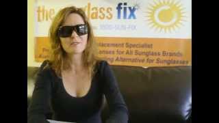 The Sunglass Fix  How to install replacement lenses into plastic sunglass frames [upl. by Annayehc]