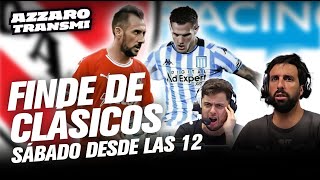 MEGATRANSMISIÓN EN VIVO INDEPENDIENTE VS RACING CON AZZARO Y JERO TORRES SANTORO [upl. by Ahders]