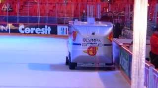 Ice resurfacer of the 2013 IIHF Icehockey world championship [upl. by Silyhp618]