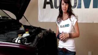 Auto Repair How to Replace an Alternator Belt [upl. by Nareht547]