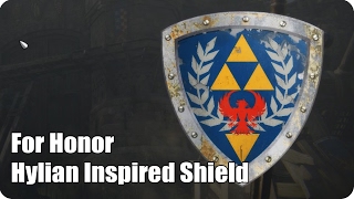 For Honor Hylian Inspired Shield EmblemZelda [upl. by Martyn]