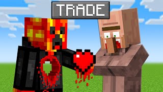 Minecraft But You Can Trade Your Hearts [upl. by Graniah224]