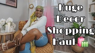 Huge Home Decor Haul  Amazon Ross Roses Walmart Choppers World Dollar Tree And MORE [upl. by Sheffy]