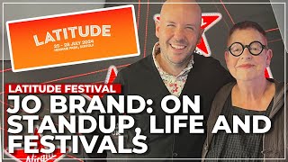 Jo Brand “I get my PR advice from Mariam Margoyles” 😂 Latitude Festival [upl. by Etyak512]