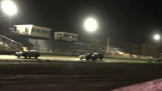 Hobby Stock restart at Land of Legends Raceway Aug 31 2024 [upl. by Giltzow]