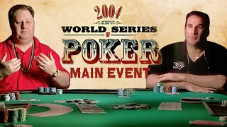 World Series of Poker Main Event 2004 Day 4  The Epic Mike Matusow vs Greg Raymer Fight WSOP [upl. by Lowe]