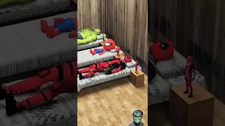 Deadpool vs Spidey vs Hulk  Alarm Every Morning 3  Marvel Animation [upl. by Yllatan402]