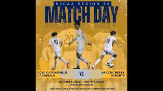 Mens Soccer  CCBC Catonsville vs 9 CCBC Essex [upl. by Eatnohs]