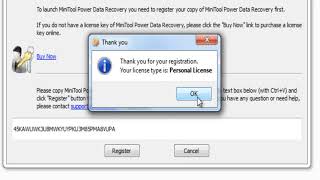 تثبيت و تفعيل برنامج MiniTool Power Data Recovery [upl. by Gnohc]