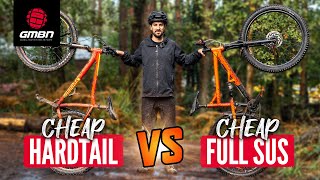 Cheap Hardtail VS Cheap Full Sus  What Is The Best Budget Bike [upl. by Anis]