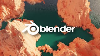 A different way of making 3D landscapes in Blender [upl. by Alahs]