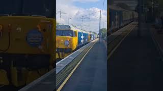 Class 50 on a railtours in Scotland passing Coatbridge central [upl. by Hendon]