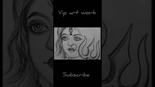 Durga maa easy drawing for beginners art shorts drawingtutorials yoytubeshorts trending song [upl. by Hilde]