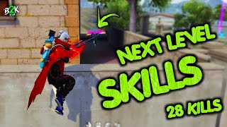 B2K Fan NEXT LEVEL SKILLS 1 VS 4 CRAZY 28 KILLS [upl. by Attenol233]