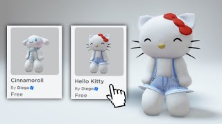 I MADE FREE SANRIO AVATAR BUNDLES ON ROBLOX 😳 2023 [upl. by Dorine]