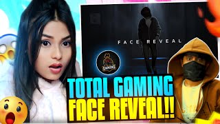 AJJUBHAI FACE REVEAL  TOTAL GAMING FACE REACTION VIDEOreactionfreefire TotalGaming093 [upl. by Dronel653]