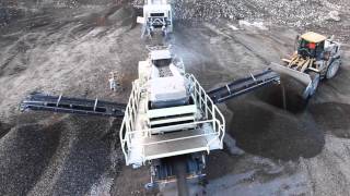 Metso Lokotrack® LT220D™ mobile crushing amp screening plant [upl. by Ailb]