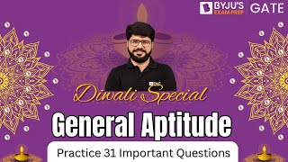 General Aptitude for GATE 2024  General Aptitude 31 Most Important Questions  BYJUS GATE [upl. by Selia]